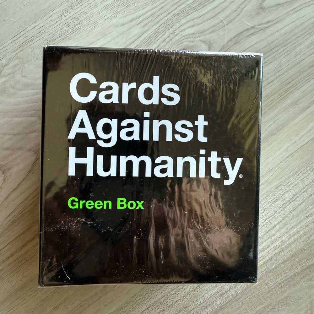 Cards Against Humanity Green Box Expansion Pack New in box